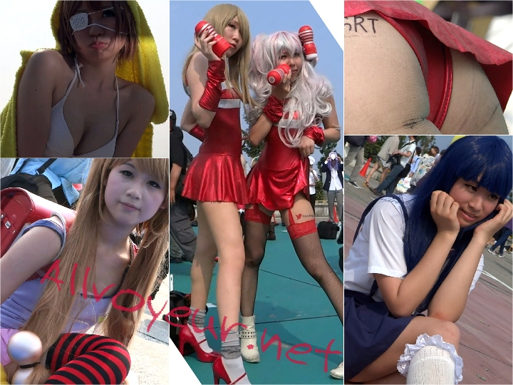 コスプレイヤー最前線29[綿パンツ大特集！+顔だけでヌケる女の谷間を滝のように流れる汗」