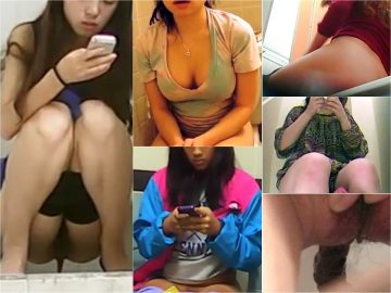 無】熟女マルチトイレ盗撮