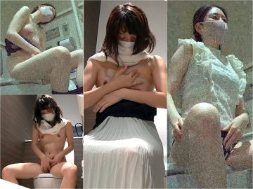 【トイレオナ】｛清楚な美女2人｝が、公共の場で自分の世界に入り込んで変態オナニー