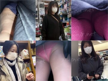 ［逆さ撮りのオカズ51］“被写体3人”仕事帰りのお姉さんたちのパンツを激写！ 普通の人のパンツで抜きましょ ！