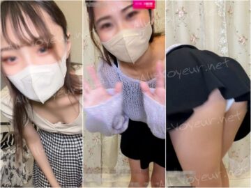 [配信胸ちらハプニング27]陰キャ美人店員さん/人気アクセサリー店員さんに起こったハプニング！/計2名