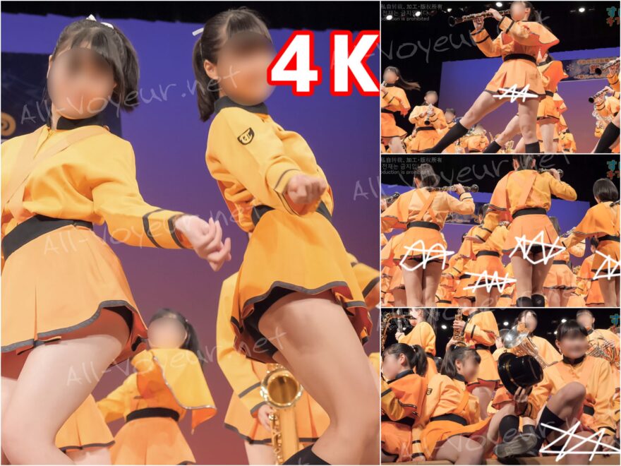 【ド迫力】超有名吹奏楽部を最前線から(4K)