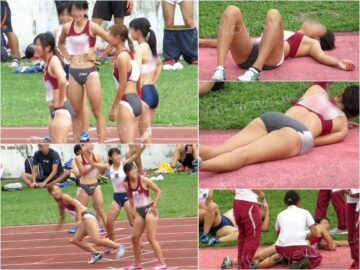 【動画（FHD1080pシリーズ）】No.A014 某地方私大対校陸上競技大会 SWリレー