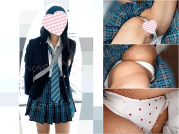 TVドラマなどに出ていた元子役の青チェJKがバレエ仕込みの驚愕ポージングで破壊的パンチラを見せつける！