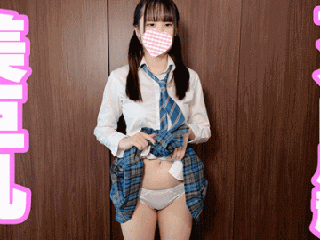 巨乳アイドル顔JKの可愛い喘ぎ声とアニメスタイル