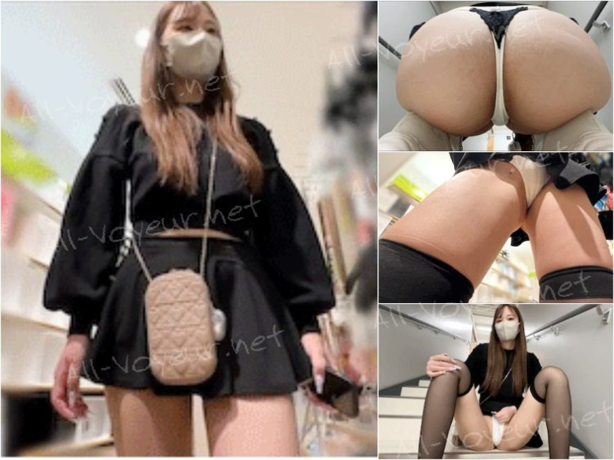 ミニスカ×尻撮 No.69 極嬢モデル級美女のプリップリのエロ尻と美脚を粘着［後編］