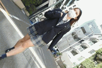 制服Z世代の青空劣情日記＃露出マ●コに風が当たる露出サイコー！02「ヌルテカ、メコスジマッサージ中毒」