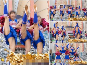 祭りだチア vol.63 【4K】 魔女JDチア、夢のステージ これはたまらん！絶景のラインダンス！