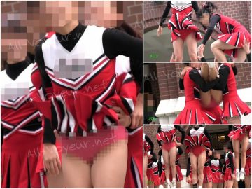 祭りだチア vol.84 赤色アンスコと桃色アンスコの共演！？JD応援団チアリーディング