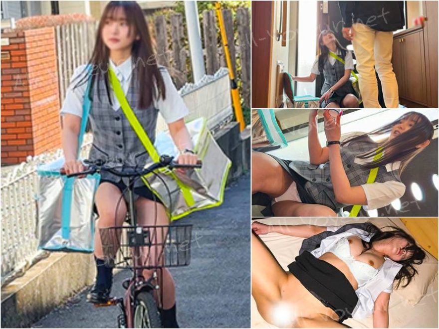 ヤク●トレディ 色白美人、気立て良し、成績優秀（多分）なKさん 一生懸命お仕事中のパンティ隠し撮り 自宅で生中出しハメ