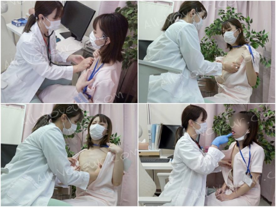 淫猥診察01_貧乳ドM看護師Mさんを診察しました。【前編】