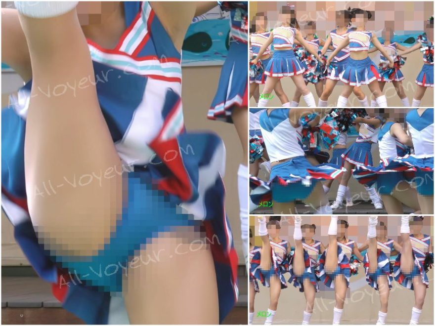 祭りだチア vol.108 モデル風美女 チラリと覗かせるお腹がセクシーです！Kチアダアンス