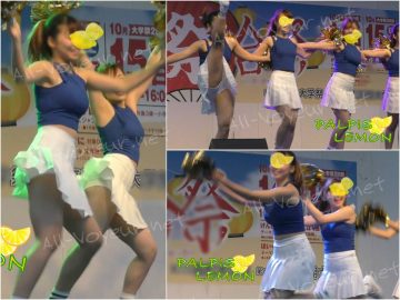 【４K】学園祭チアダン！前編～あの美しいJDが４Kで再登場！～