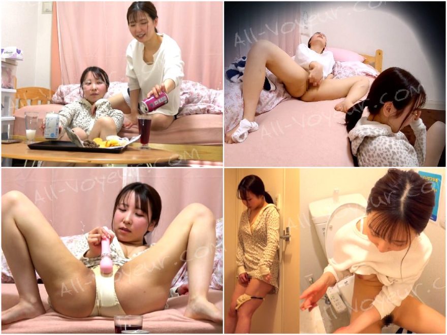 覗撮 とある女子寮の秘密オナニー3 先輩の喘ぐ声…狭い空間でクリ広げられる少女達の隠密性事情 パート1