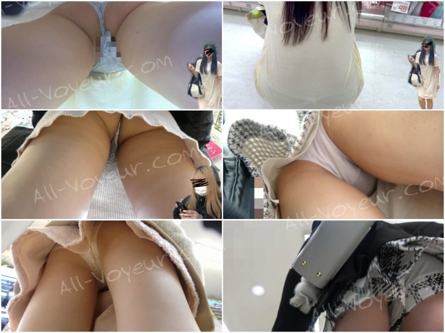 [4K]5人収録！J〇・JDのえちえち下着を撮ったらハプニングもｗｗ