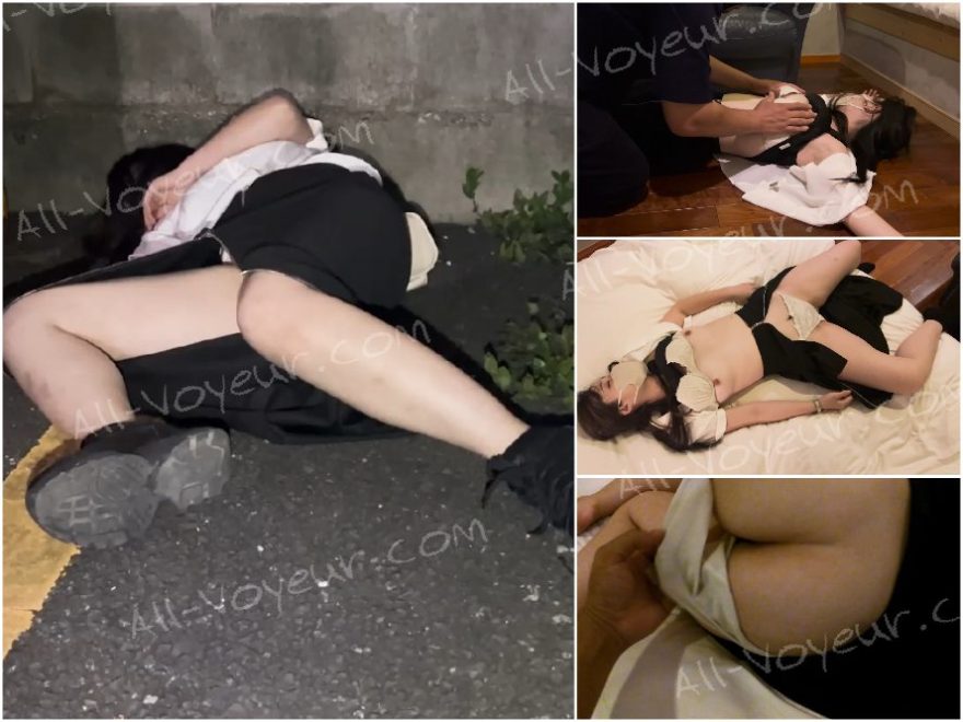 横浜 帰れない清楚系美人キャバ嬢の肉体美を無料鑑賞 純白下着