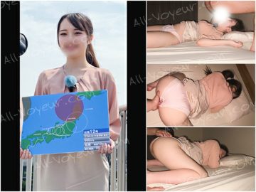 地方局お天気キャスターKさん（清楚系・20代・プリケツ） 中継直後にチン凸 スキン無し生ハメ中出し