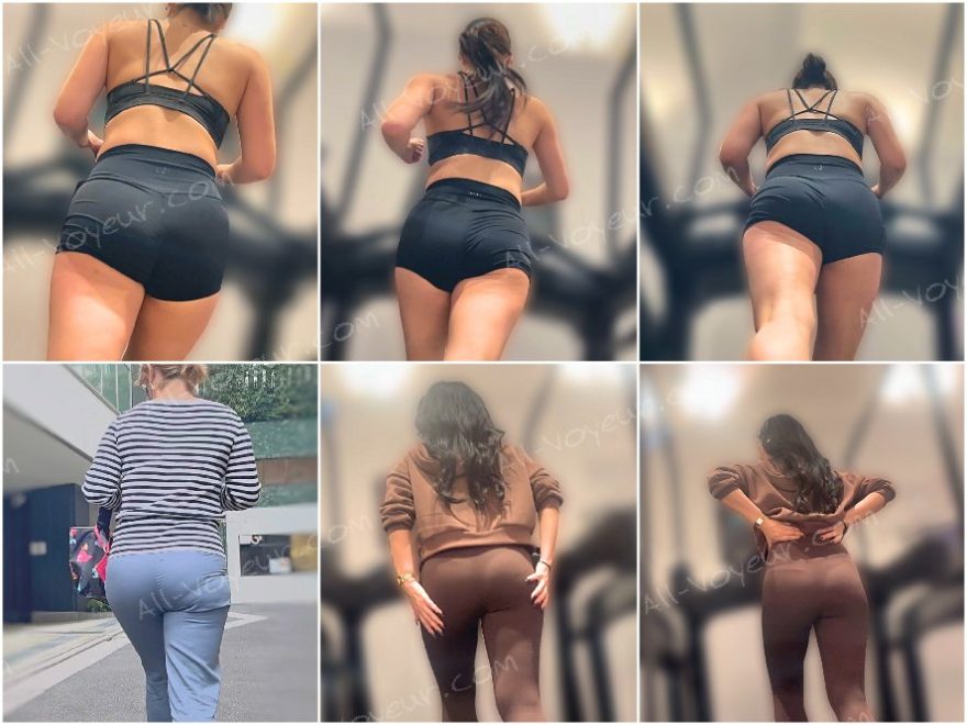 超上玉な美巨尻を堪能！エロボディを露出しつつ希少なスパッツからエロ尻をムニュらせ♂を挑発!