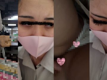 [乗車記録73]綺麗なお姉さんは好きですか？？桜色の乳首を責められ濡れる美女。