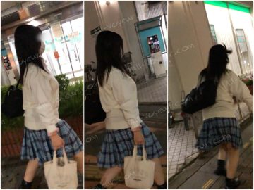 【放課後の眺め157】ムチムチボディのJKの巨乳を追いかけて! 【放課後の眺め157】ムチムチボディのJKの巨乳を追いかけて!