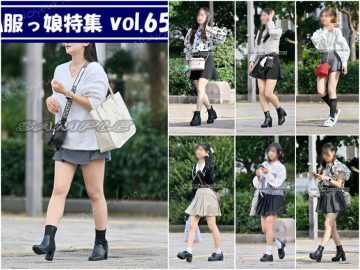 私服っ娘特集 vol.65：白のシャギーニットにグレーのミニスカを合わせた上品で可愛いモデルさん他、多数収録！