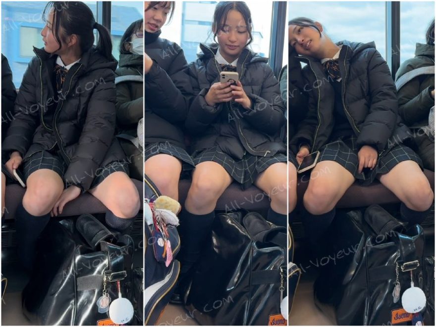 14分の長編！ミニスカからの張りのある美脚に勃起寸前！S級制服美女のエロ過ぎる対面ミニスカ生脚558
