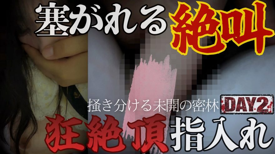 どうしようもない。狂った喘ぎで手マン快楽堕ち。発情しきった雌へと成り下がる。