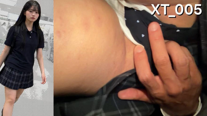 【XT_005】紙付き生パンティーの小柄*KをGET