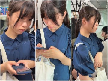 【推定B~Cカップ10】上品な目元と落ち着いた佇まいが、お嬢様のような雰囲気を感じさせる！お嬢様っぽい子の乳の膨らみ観察！